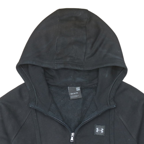Under Armour Men's Black Full Zip Fleece Hoodie Size M
