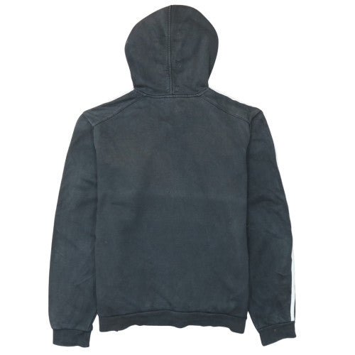 Adidas Mens Black Pullover Hoodie L Sports Fleece Sweatshirt