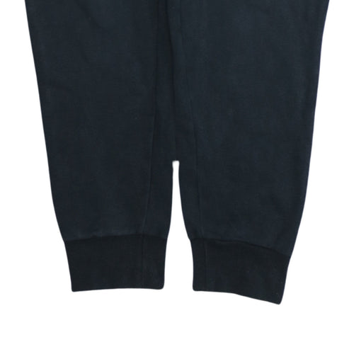 Ellesse Boys Black Jogger Sweatpants 13-14 Years Regular Fit Fleece Activewear