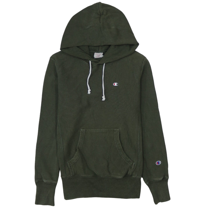 Champion Men's Green Small Pullover Hoodie Sweatshirt