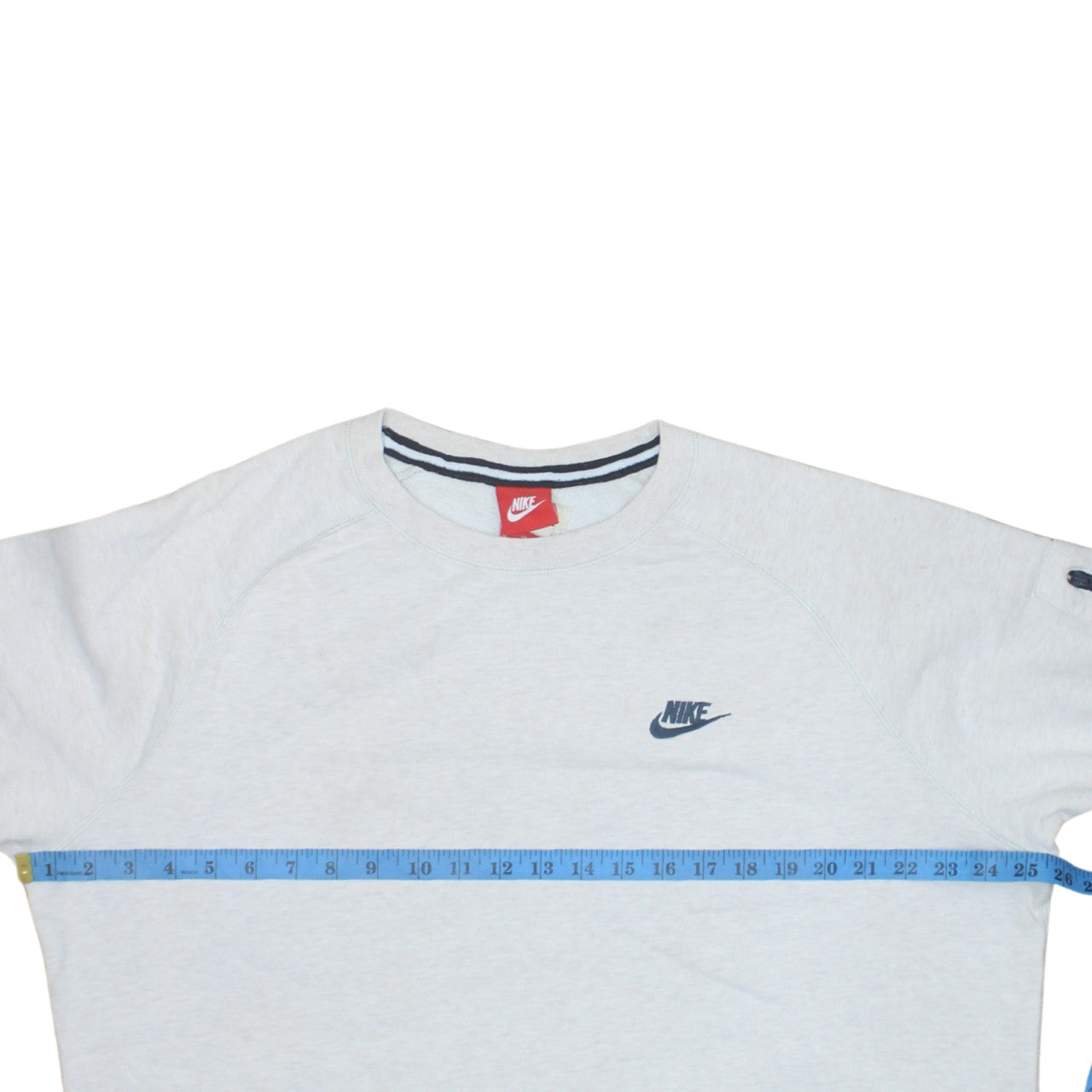 Nike Men's Grey Crew Neck Pullover Sweatshirt Size L
