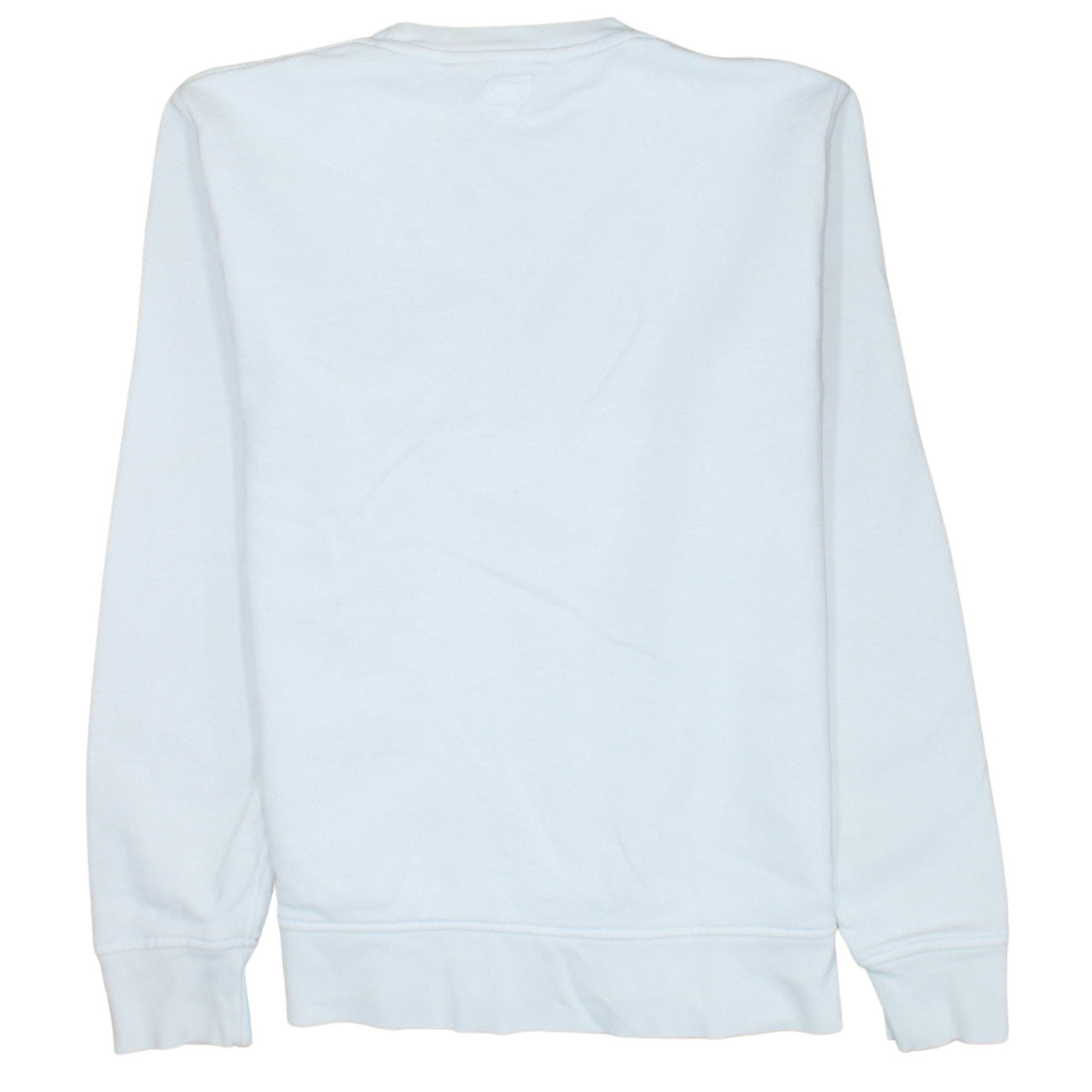 Levi's Mens White Crew Neck Logo Pullover Sweatshirt Size M