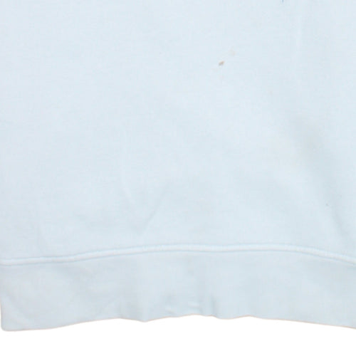 Levi's Mens White Crew Neck Logo Pullover Sweatshirt Size M