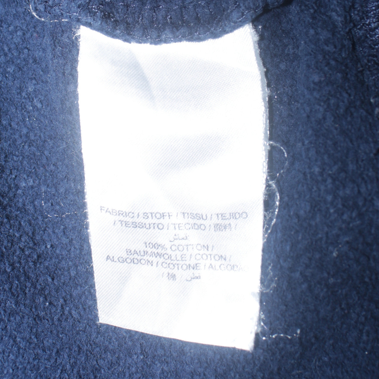 Gant Men's Blue Pullover Hoodie M Embroidered Logo New Haven Cotton