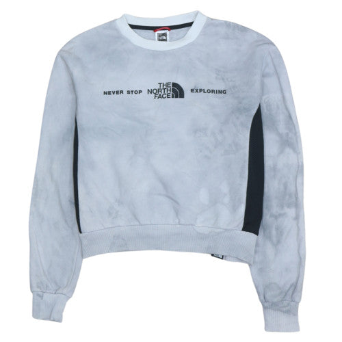 The North Face Womens Grey Medium Crew Neck Pullover Sweatshirt