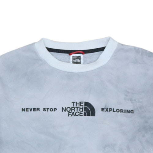 The North Face Womens Grey Medium Crew Neck Pullover Sweatshirt