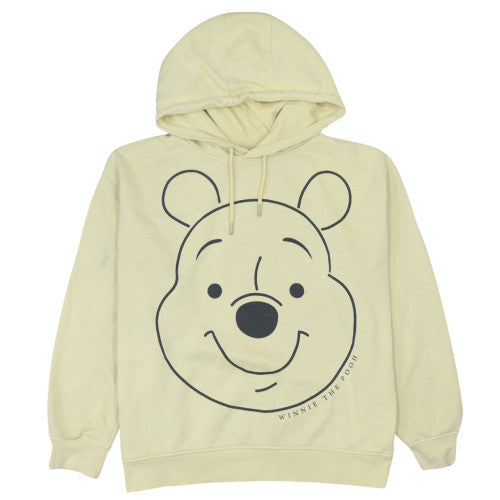 Disney Women Beige Winnie the Pooh Pullover Hoodie XL