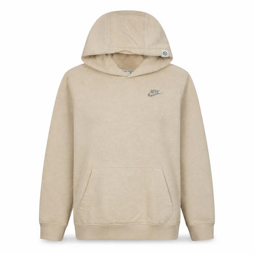 Nike Girls Beige Pullover Fleece Hoodie XL 158-170cm Hooded Sweatshirt