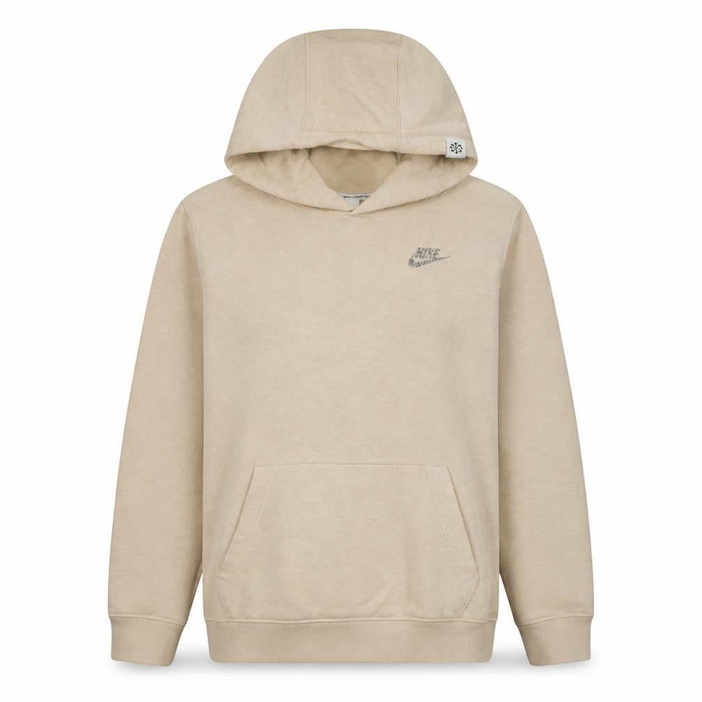 Nike Girls Beige Pullover Fleece Hoodie XL 158-170cm Hooded Sweatshirt