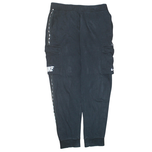 Nike Men's Black M Jogger Cargo Sweatpants Tapered Fit