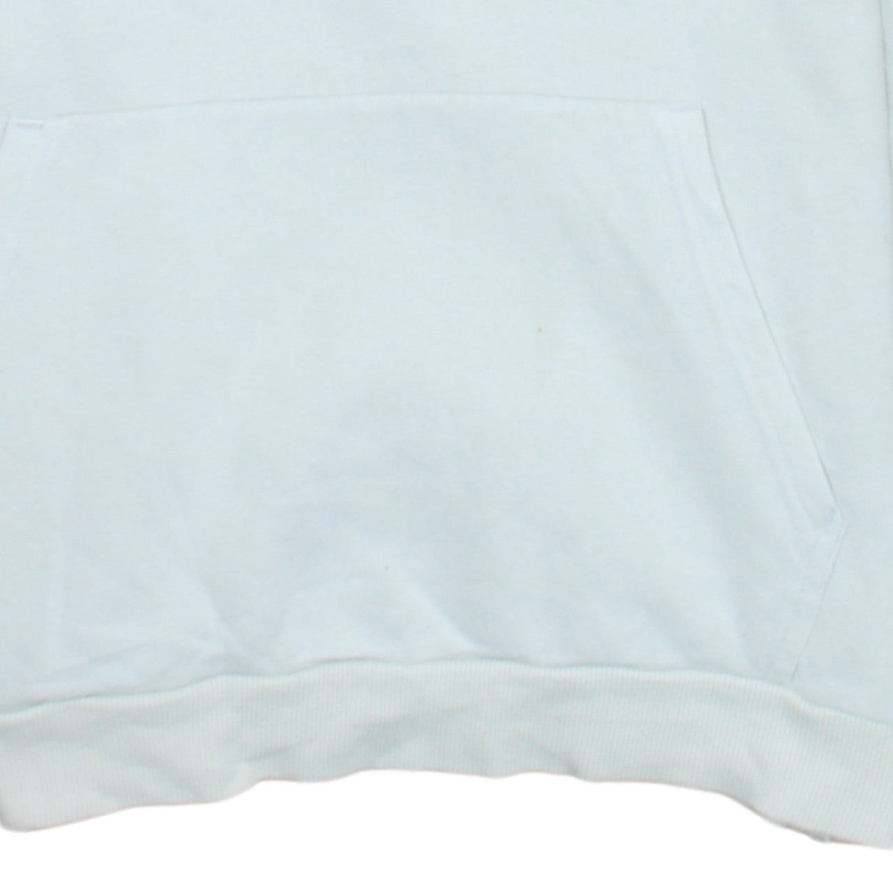 Under Armour Men White Pullover Hoodie Medium Fleece Regular Fit