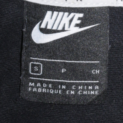Nike Air Women's Black Full Zip Hoodie Size S Cotton Blend