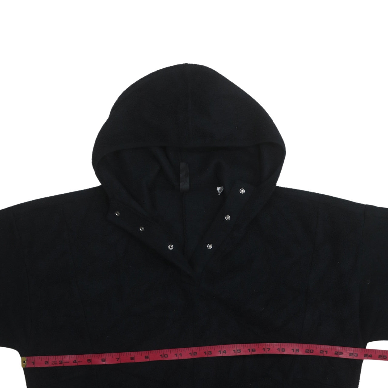 Adidas Women’s Black Fleece Pullover Hoodie Size M Logo Detail