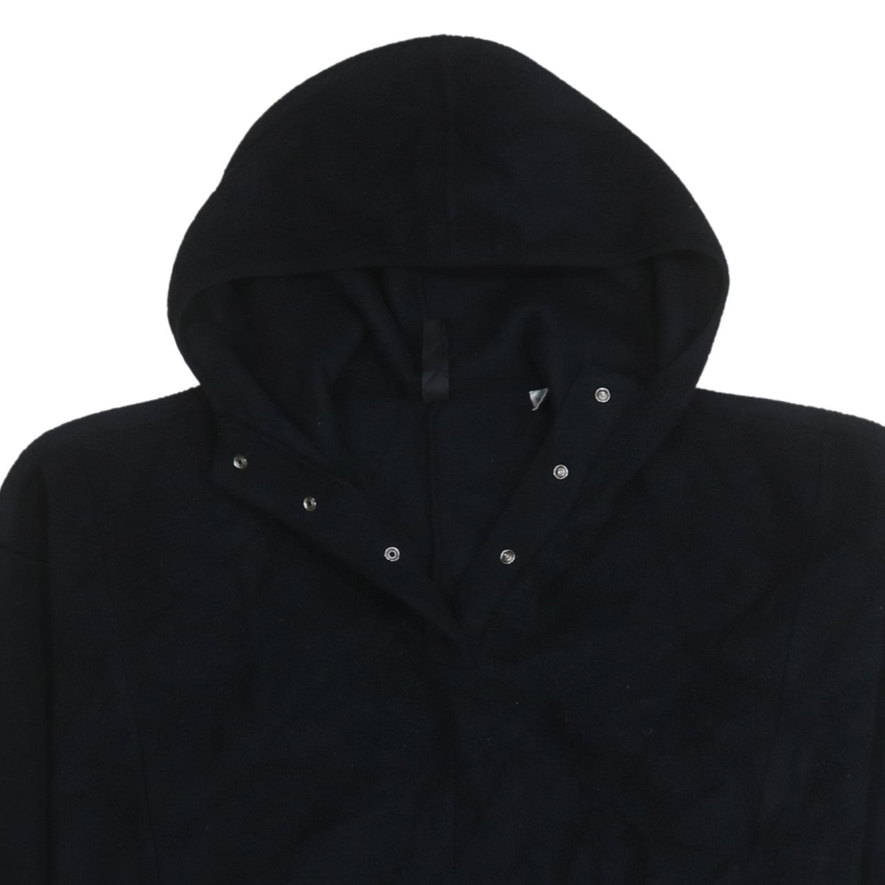 Adidas Women’s Black Fleece Pullover Hoodie Size M Logo Detail