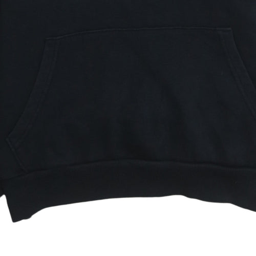 Under Armour Boys Black Pullover Fleece Hoodie Size 158