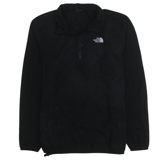 The North Face Men's Black XL 1/4 Zip Fleece Pullover Sweatshirt