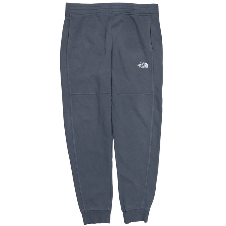 The North Face Mens Grey Jogger Sweatpants L Fleece Tapered Fit