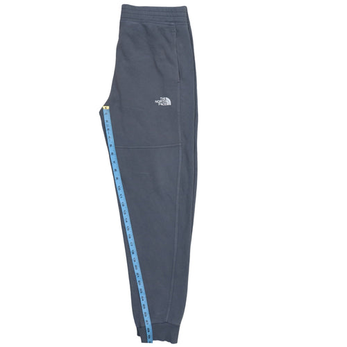 The North Face Mens Grey Jogger Sweatpants L Fleece Tapered Fit