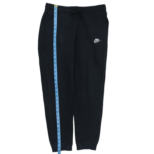 Nike Men's Black Jogger Trousers M Regular Fit Fleece Sweatpants