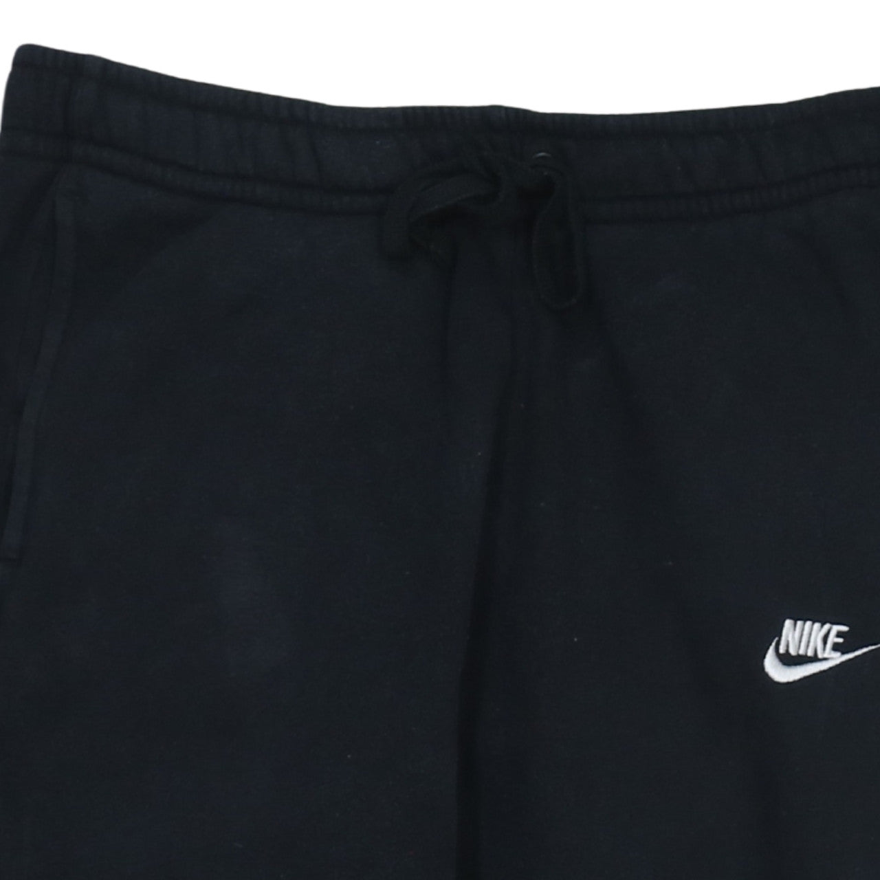 Nike Men's Black Jogger Trousers M Regular Fit Fleece Sweatpants