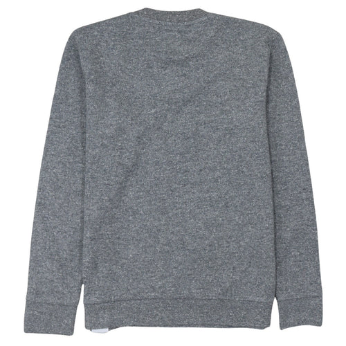 Quiksilver Men's Grey Pullover Sweatshirt L Classic Fit