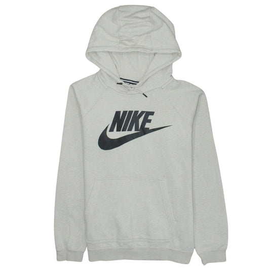 Nike Men's Grey Pullover Hoodie M Sportswear Regular Fit