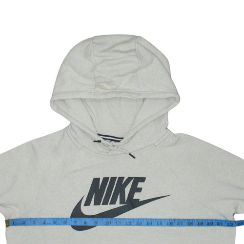 Nike Men's Grey Pullover Hoodie M Sportswear Regular Fit