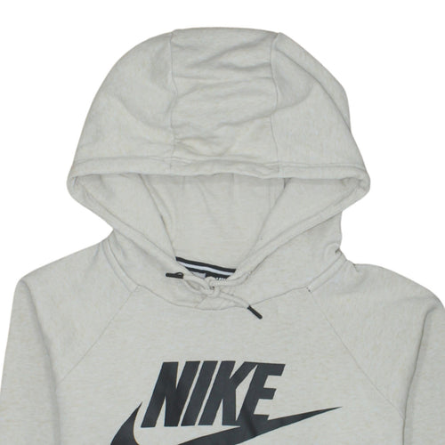 Nike Men's Grey Pullover Hoodie M Sportswear Regular Fit