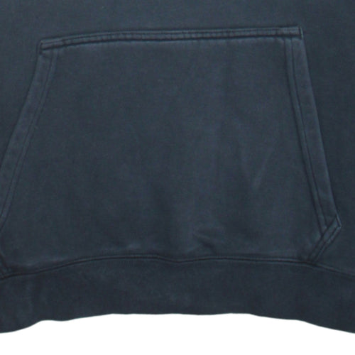 Nike Mens Black Pullover Hoodie Small Logo Fleece Sweatshirt