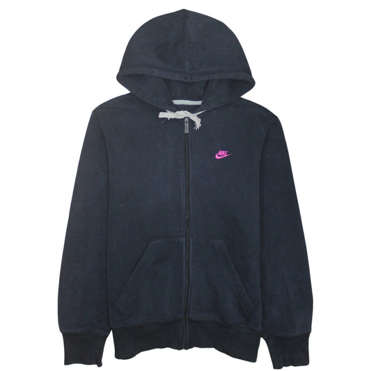 Nike Men’s Black Full Zip Hoodie M Sportswear Fleece Sweatshirt