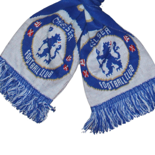 Chelsea Football Club Blue Acrylic Men's Knitted Winter Scarf