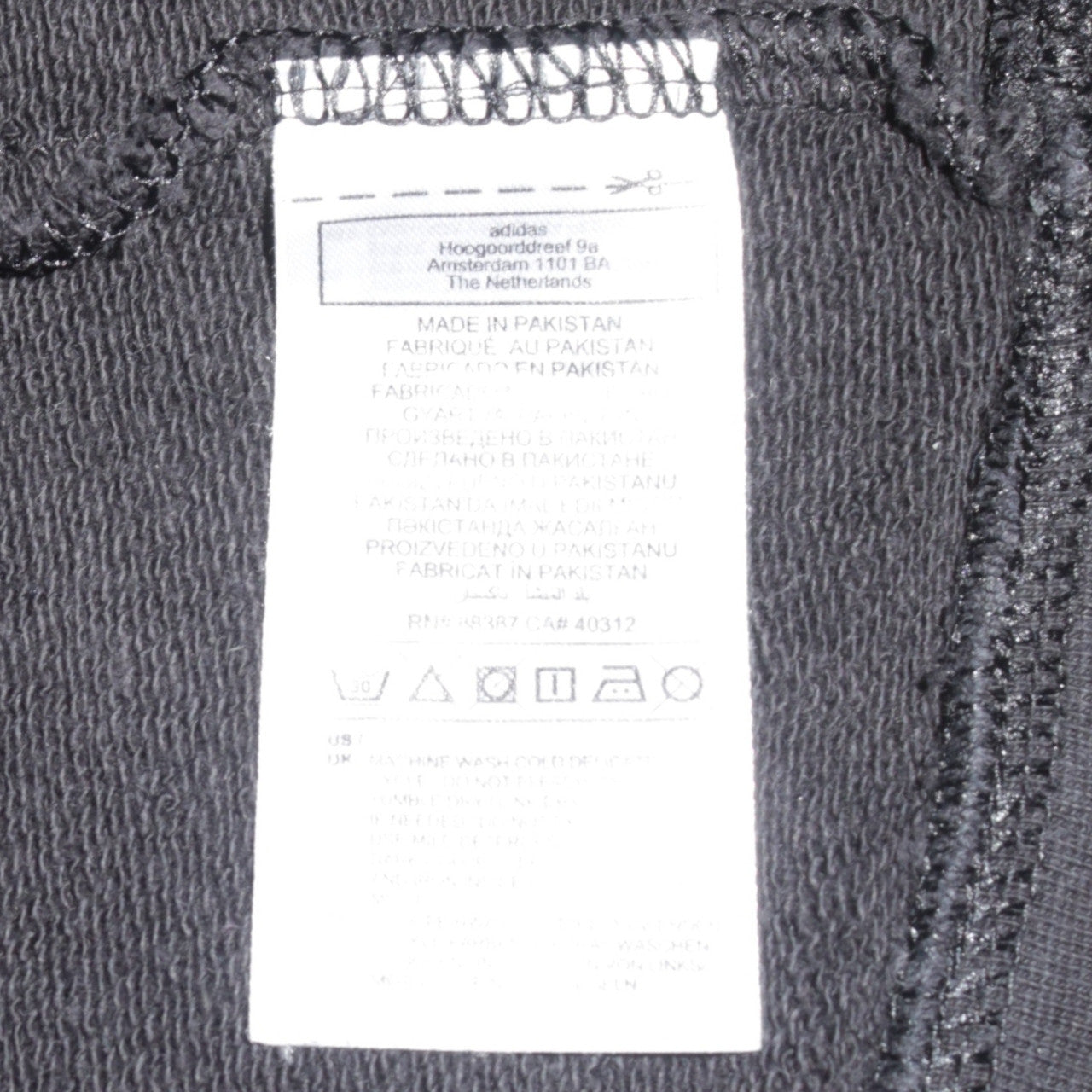 Adidas Womens Black Pullover Hoodie Size 14 UK Hooded Sweatshirt