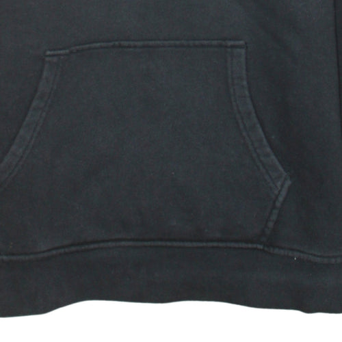 Adidas Womens Black Pullover Hoodie Size 14 UK Hooded Sweatshirt