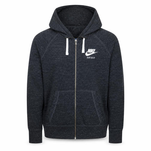 Nike Men's Black XL Full Zip Hoodie Just Do It Logo Sportswear