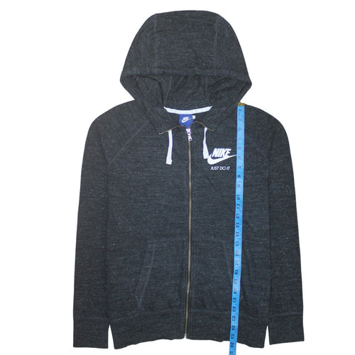 Nike Men's Black XL Full Zip Hoodie Just Do It Logo Sportswear