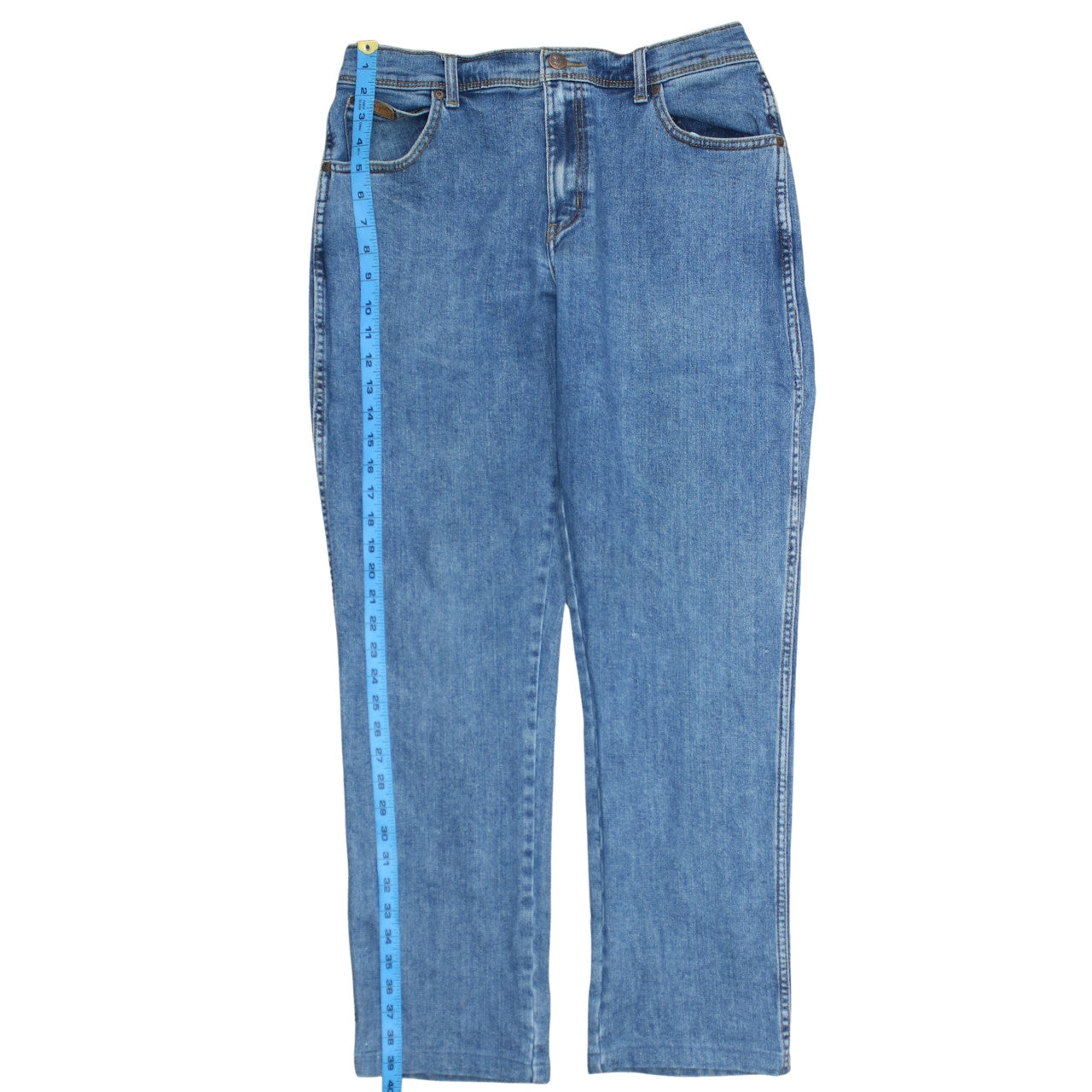 Wrangler Men's Blue Texas Straight Leg Jeans W34 L32 Regular Fit