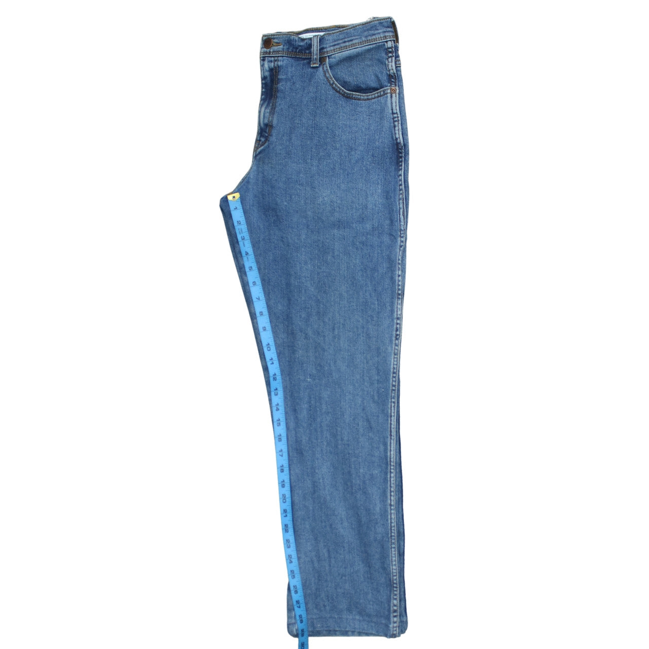 Wrangler Men's Blue Texas Straight Leg Jeans W34 L32 Regular Fit
