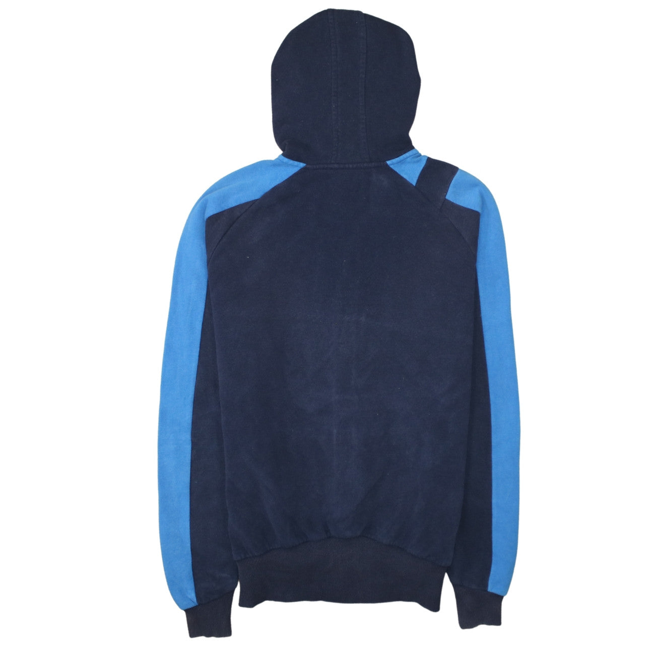 Puma Men's Blue Full Zip Hoodie Small Sports Fleece Sweatshirt