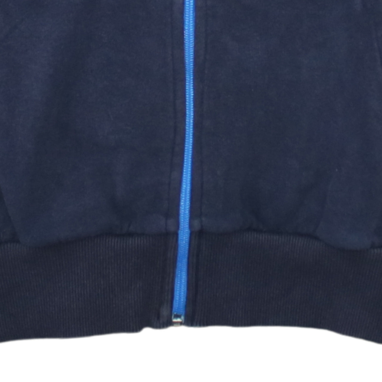 Puma Men's Blue Full Zip Hoodie Small Sports Fleece Sweatshirt