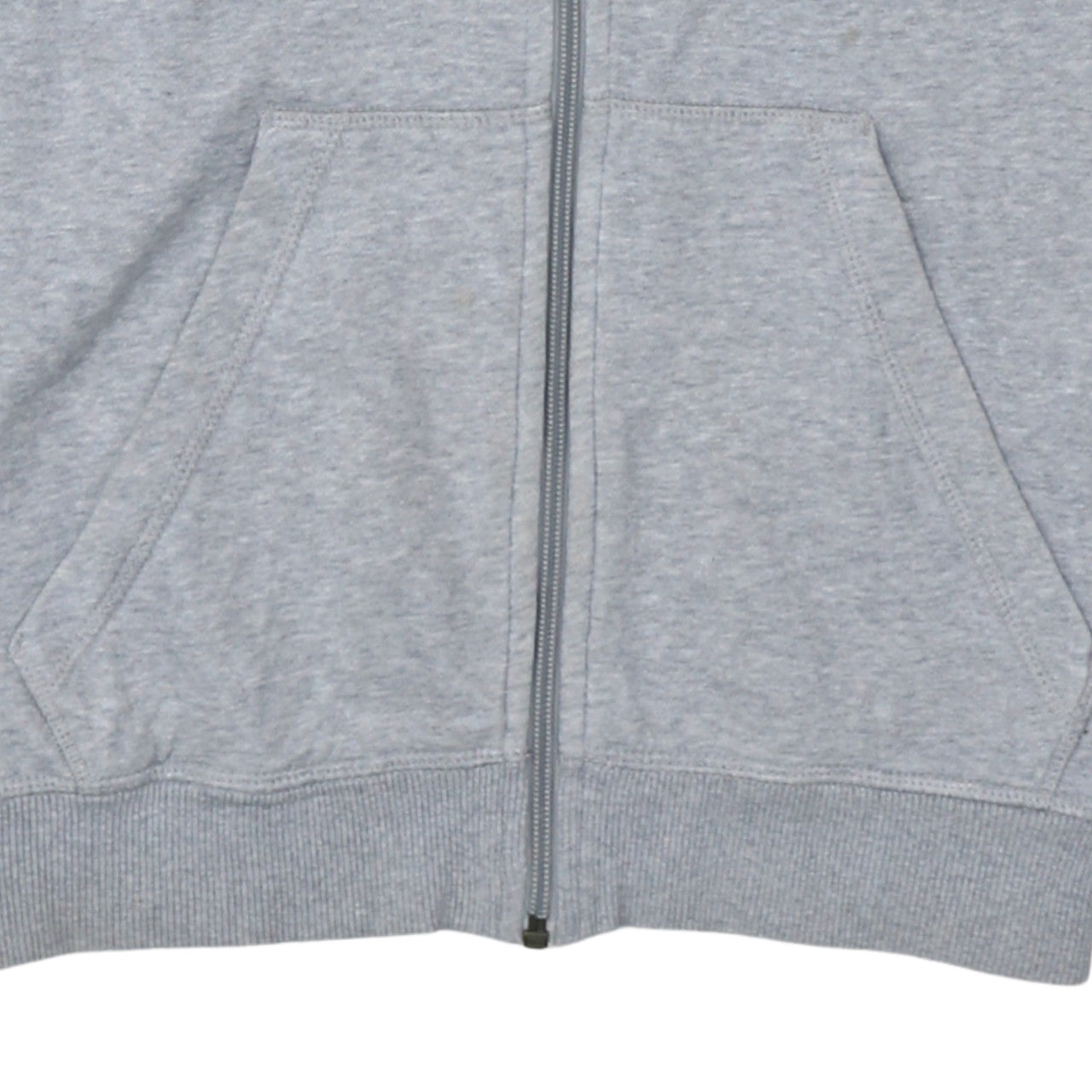 Adidas Men's Grey Full Zip Hoodie Size S Sportswear