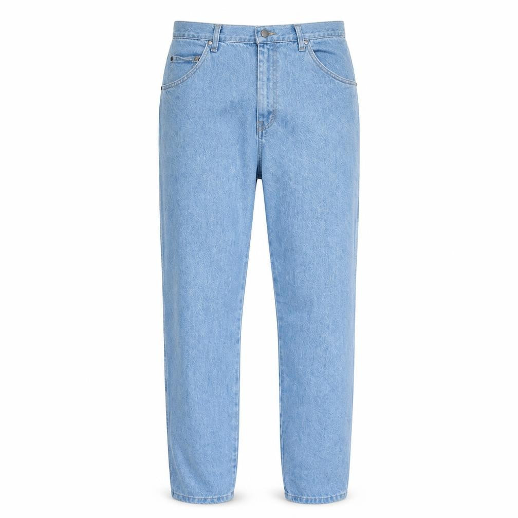 Wrangler Men's Blue Light Wash Classic Straight Leg Jeans 38x32