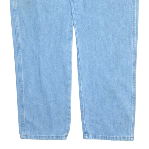 Wrangler Men's Blue Light Wash Classic Straight Leg Jeans 38x32