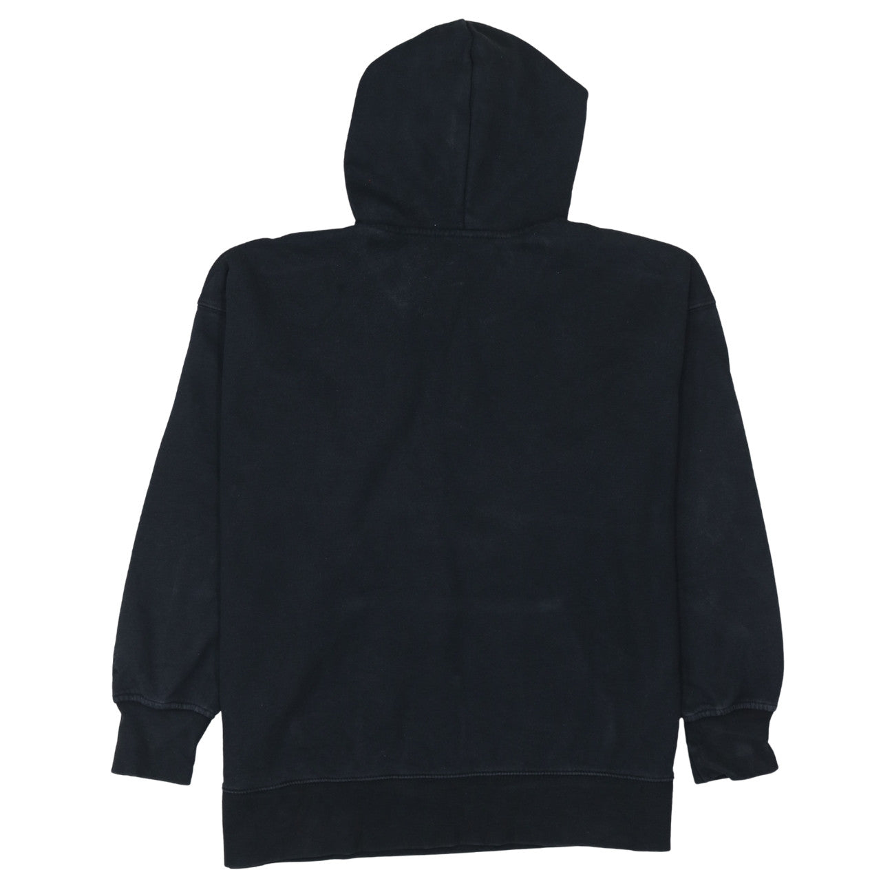 Adidas Womens Black 1/4 Zip Hoodie Sweatshirt Size 10 Cotton