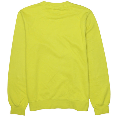 Champion Boys Yellow Pullover Sweatshirt XL 13-14 Years Logo Fleece