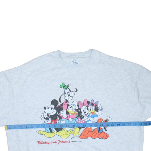 Disney Primark Women Grey Mickey & Friends Sweatshirt Size S