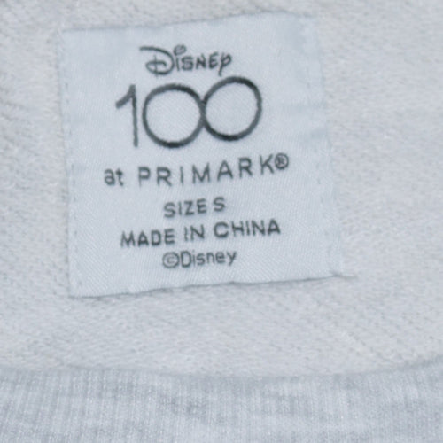 Disney Primark Women Grey Mickey & Friends Sweatshirt Size S