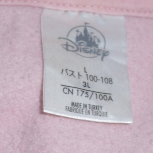Disney Women’s Pink Minnie Mouse Pullover Hoodie L