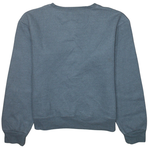 Patagonia Women Blue Regular Fit UPRISAL Crew Sweatshirt Size S