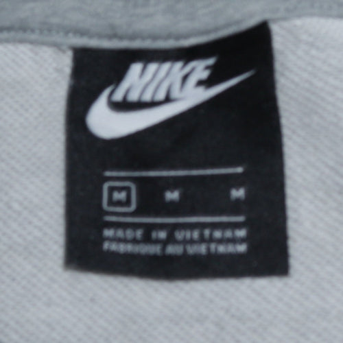 Nike Men's Grey Crew Neck Cotton Pullover Sweatshirt M