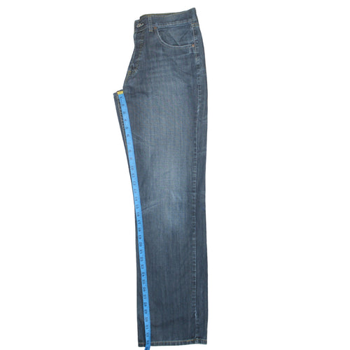 Levi's Men's Blue 33 Straight Leg Denim Jeans Classic Fit